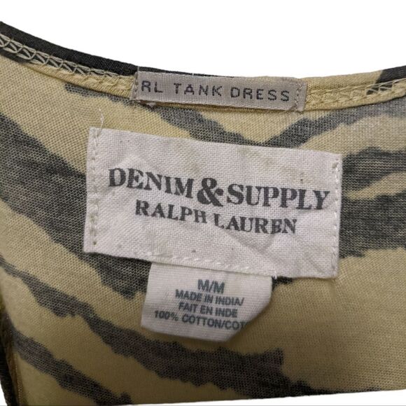 RALPH LAUREN Denim & Supply Animal Leopard Print Tank Maxi Dress M - Picture 4 of 6